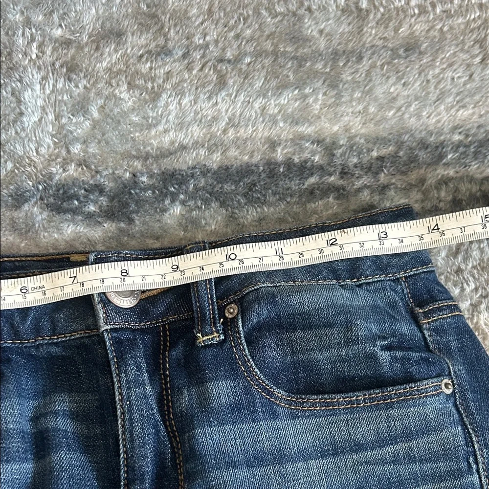 American Eagle Outfitters Women's Dark Blue Skinny Jeans - Picture 6 of 6